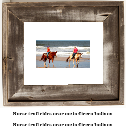 horse trail rides near me in Cicero, Indiana